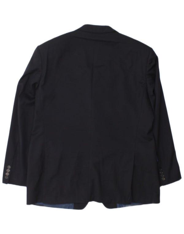 Jachetă Blazer pentru bărbați Hugo Boss cu 3 nasturi UK 38 Medium Bleumarin