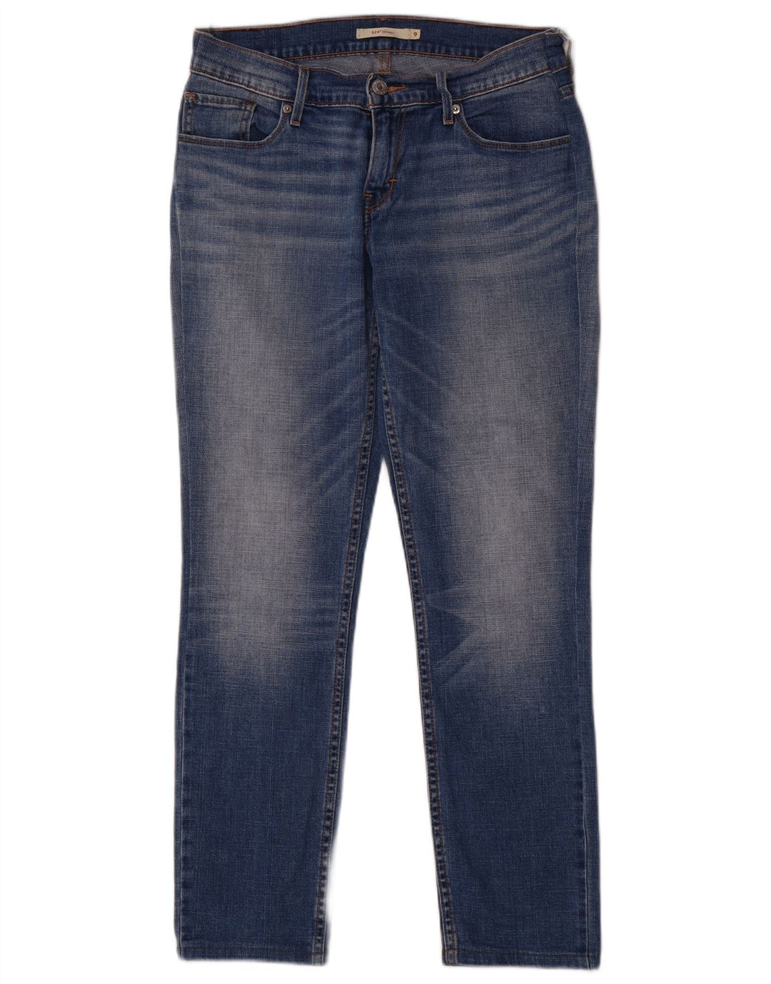 Blugi skinny Levi's pentru femei 524 US 9 Medium W30 L28 Blue