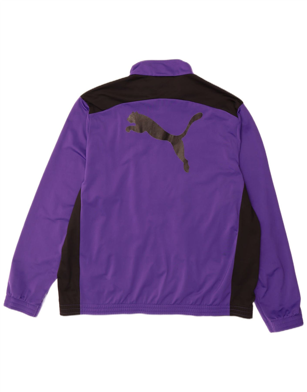 Jachetă de trening grafică PUMA pentru bărbați, 3XL, mov, poliester color bloc