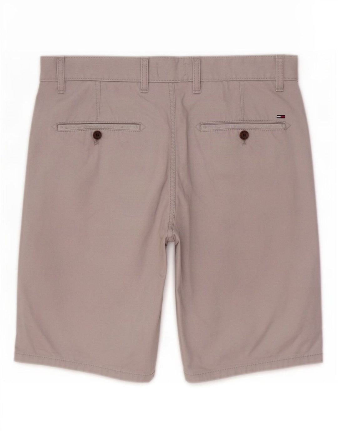 Pantaloni scurți chino Tommy Hilfiger pentru bărbați W31, bumbac gri mediu