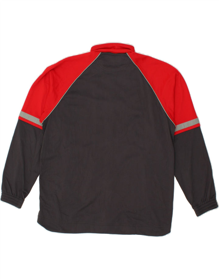 CHAMPION Mens Tracksuit Top Jacket UK 38 Medium Red Colourblock Polyester Vintage Champion and Second-Hand Champion from Messina Hembry 