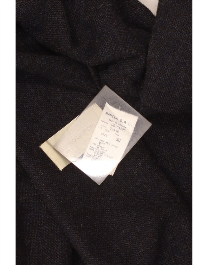 Jachetă pentru bărbați Mauro Grifoni Blazer în două piept IT 50 Mare Bleumarin