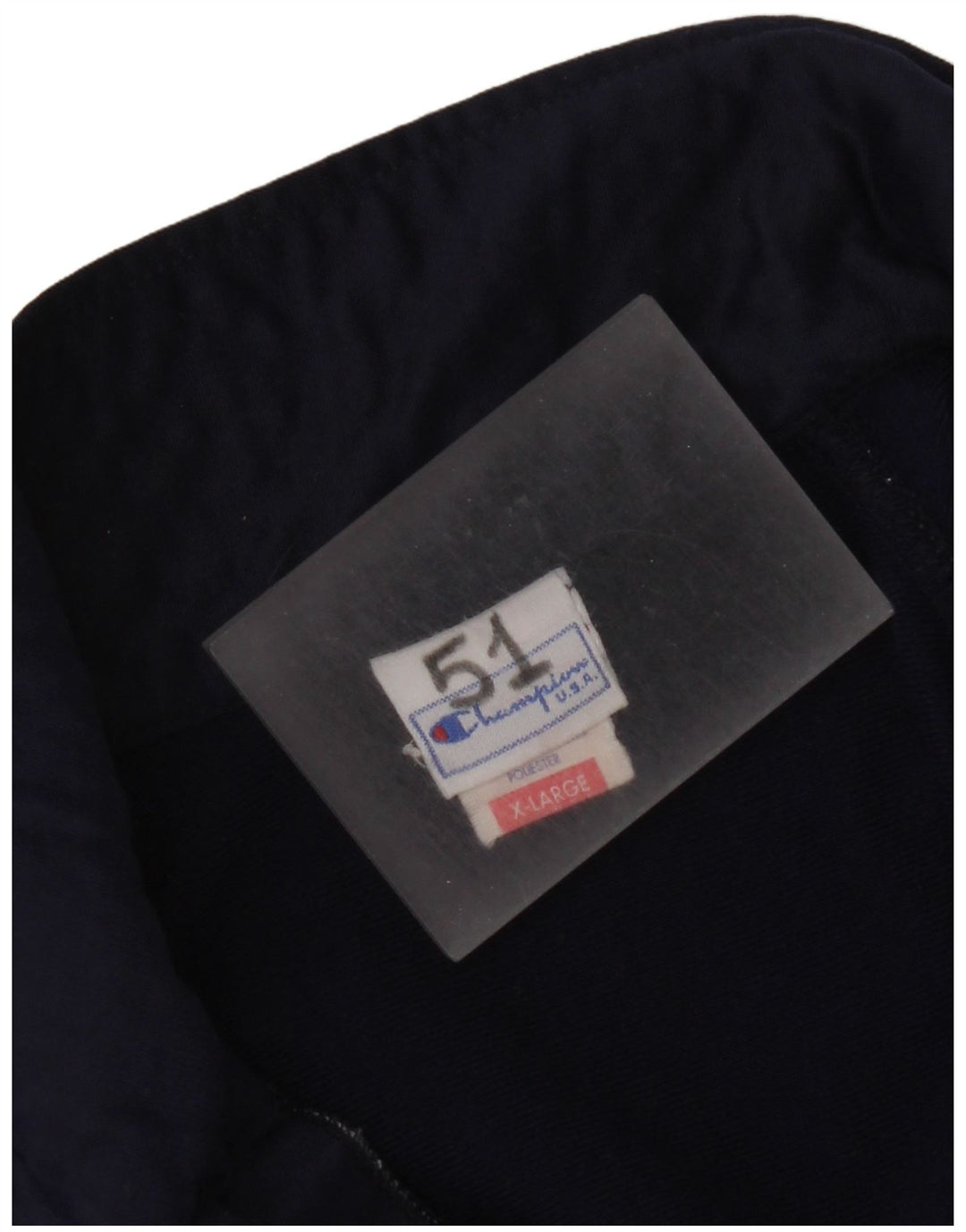 Jachetă de top pentru trening cu grafic pentru femei Champion UK 18 XL poliester bleumarin