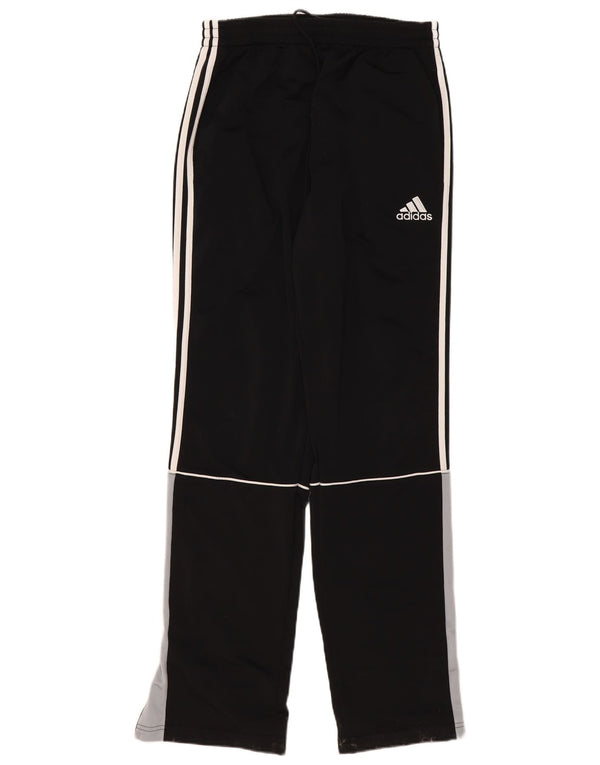 Pantaloni de trening Adidas pentru bărbați UK 40/42 Medium Black Colorblock Poliester