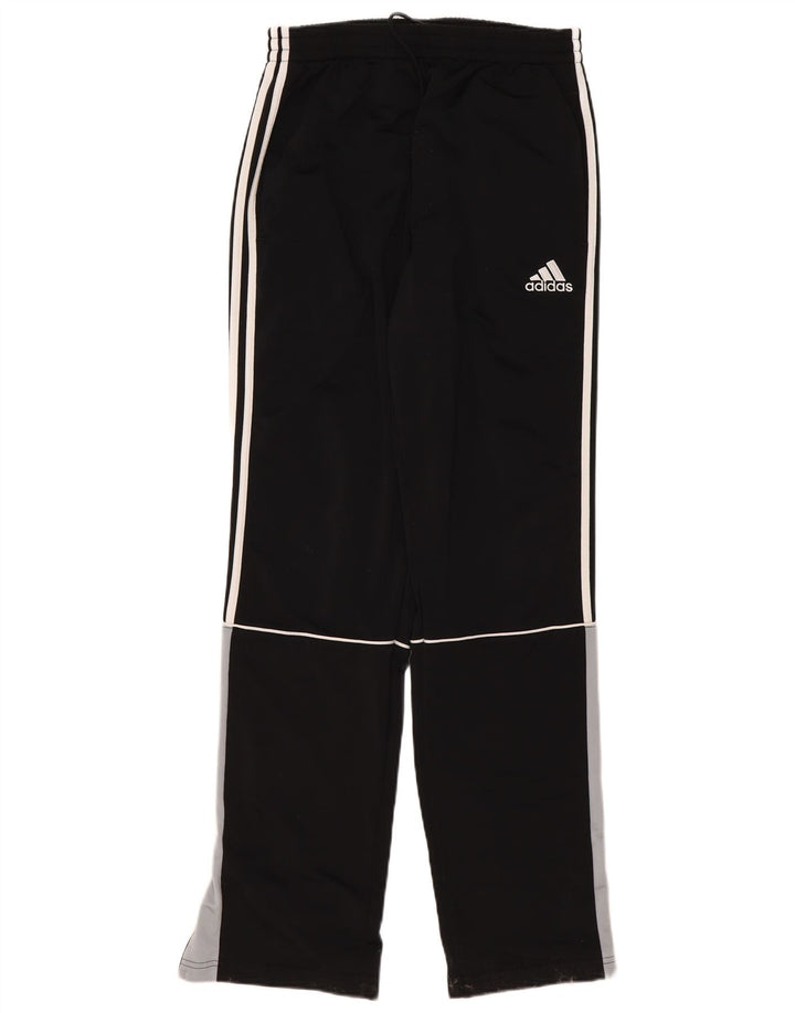 Pantaloni de trening Adidas pentru bărbați UK 40/42 Medium Black Colorblock Poliester