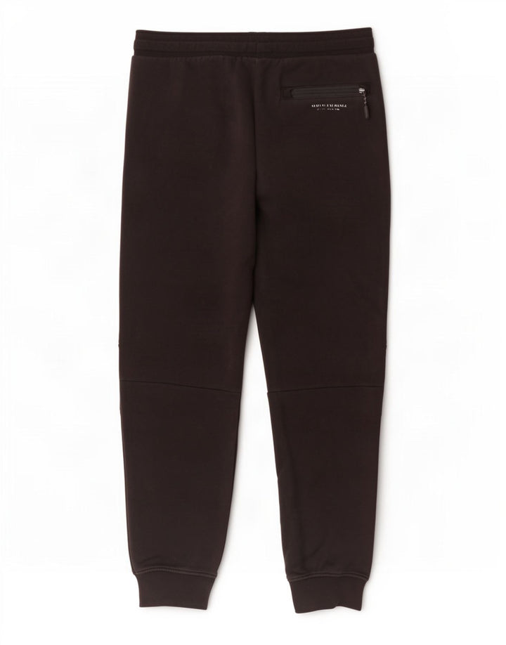 Pantaloni de trening pentru bărbați Armani Exchange Pantaloni de jogging Mici Bumbac negru