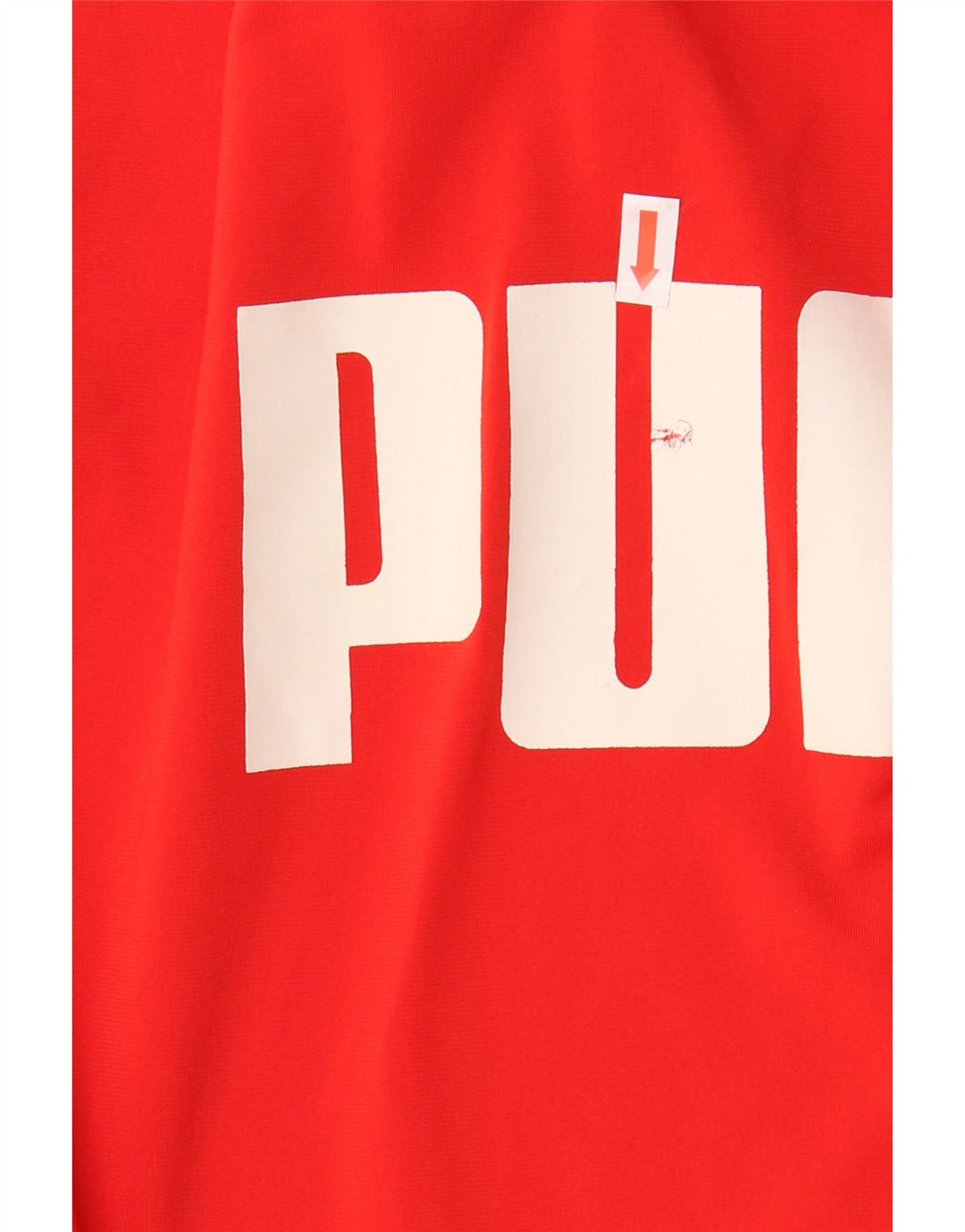 Jachetă de trening cu grafic Puma pentru băieți, 15-16 ani, roșu colorblock