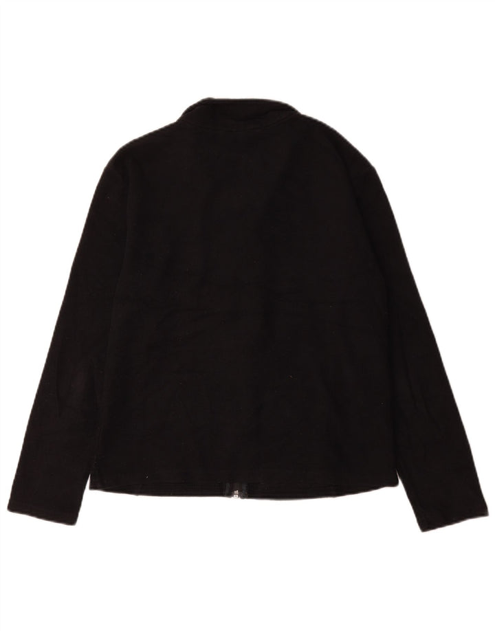 Jachetă fleece pentru femei Marks & Spencer UK 12 Poliester mediu negru