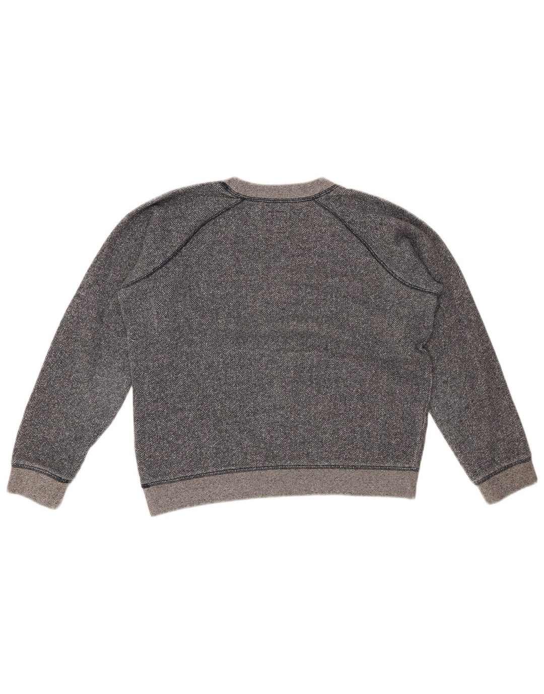 JACK WILLS Pulover crop pentru femei UK 12 Medium Bleumarin Pete