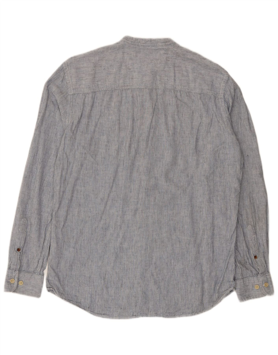 Cămașă pentru bărbați JACK & JONES, bumbac cu dungi albastre medii