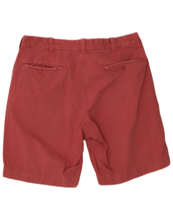 Pantaloni scurți chino pentru bărbați J. CREW W33 bumbac roșu mediu