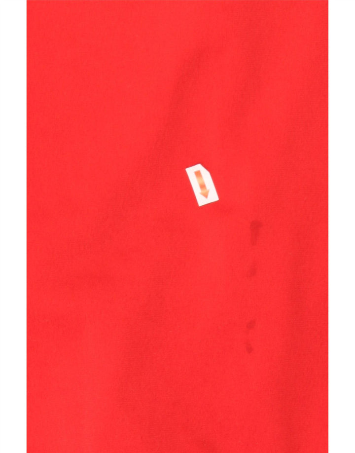 ADIDAS Mens Tracksuit Top Jacket UK 32/34 XS Red Polyester Vintage Adidas and Second-Hand Adidas from Messina Hembry 