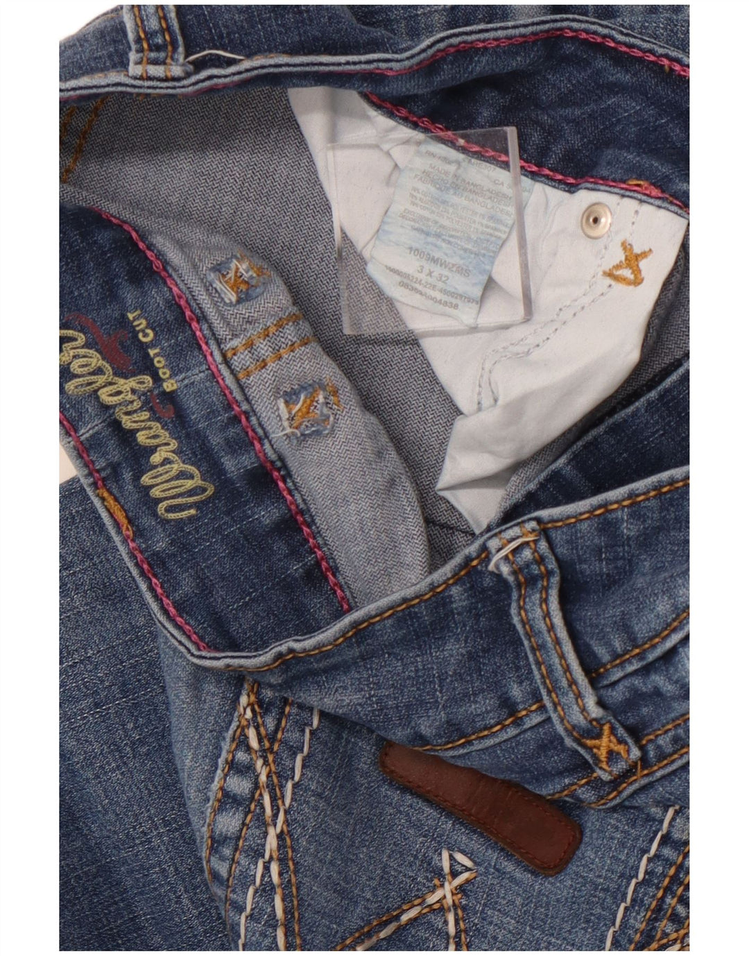 WRANGLER Blugi Bootcut pentru femei US 3 Small W30 L32 Bumbac albastru