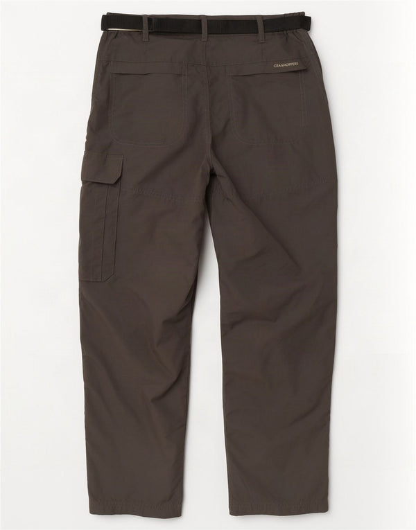 Pantaloni cargo drepti pentru bărbați CRAGHOPPERS L34 L28 Poliester gri