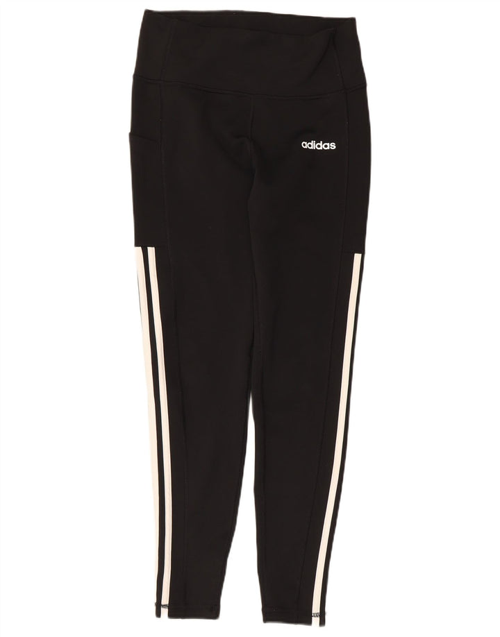 Leggings Climalite Adidas pentru femei UK 12/14 Poliester mediu negru