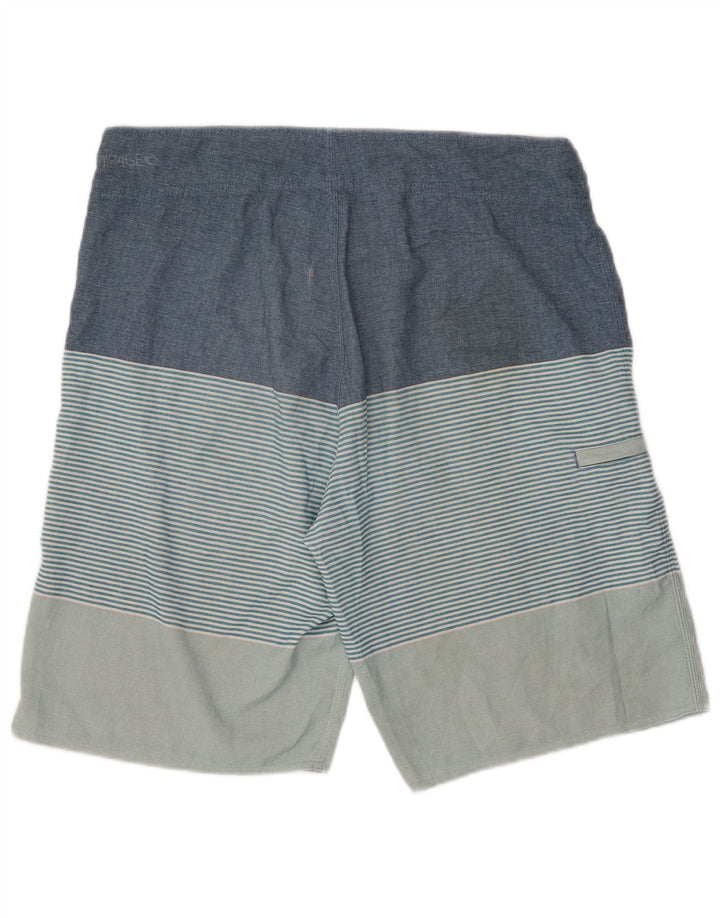 Pantaloni scurți de înot Rip Curl pentru bărbați, cu dungi mari, albastre