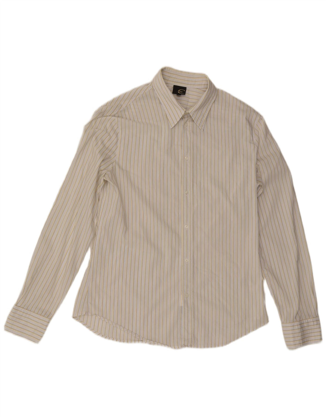Cămașă pentru bărbați Just Cavalli 3XL, albă, cu dungi