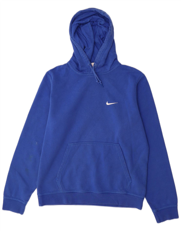 Pulover Nike pentru bărbați, bumbac albastru mediu
