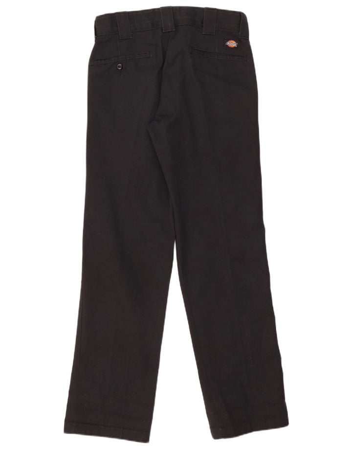 Pantaloni chino slim drepti pentru bărbați Dickies L30 L32 Poliester negru