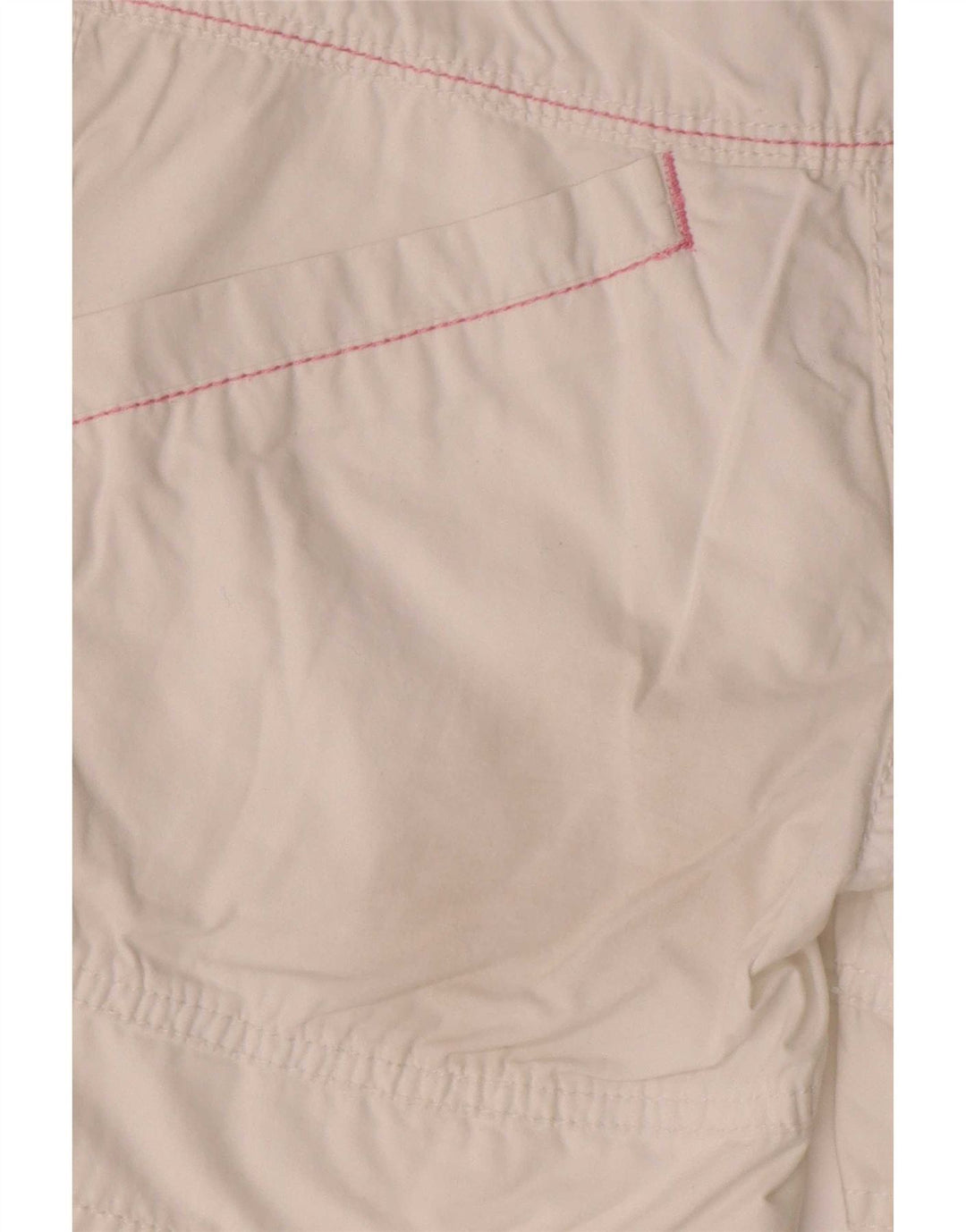 Pantaloni scurți Calvin Klein pentru femei W28 bumbac alb mediu