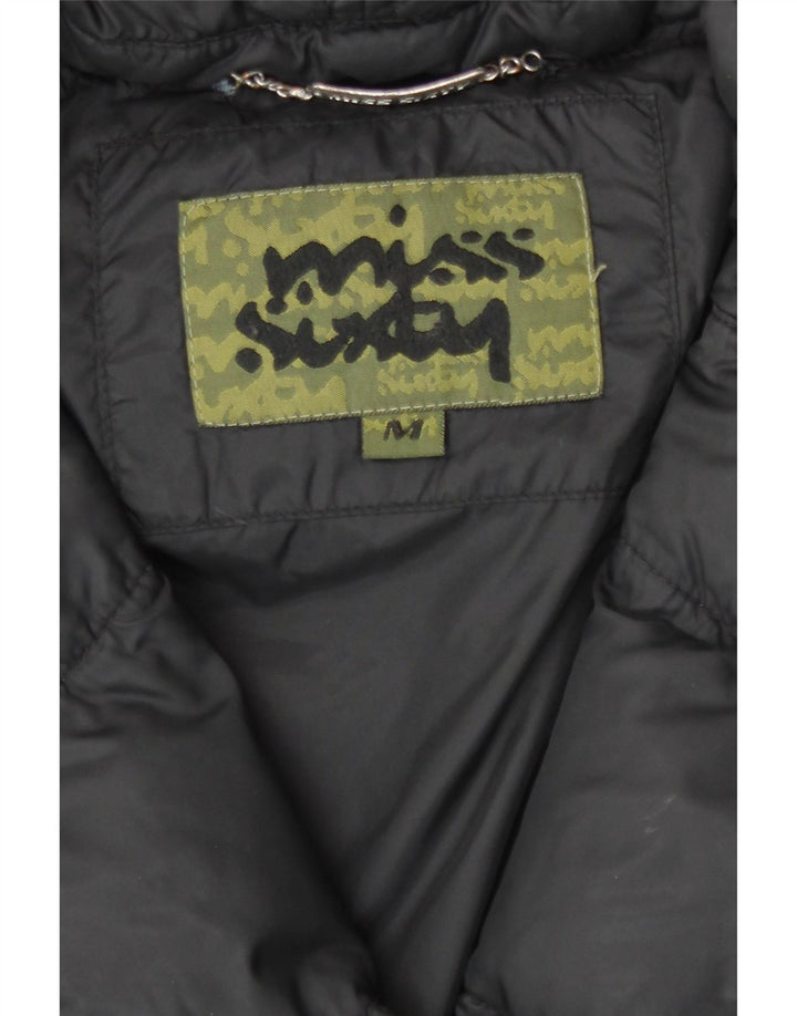 Palton căptușit pentru femei Miss Sixty UK 14 Medium Black