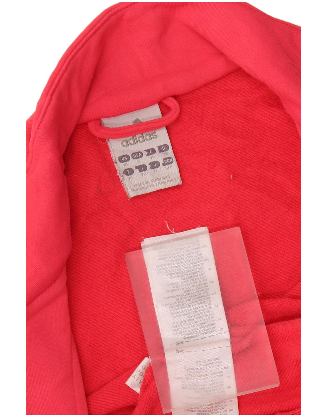 Jachetă de trening pentru femei ADIDAS UK 10, poliester roz mic