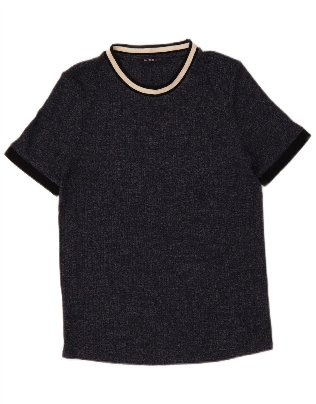 Tricou pentru femei Marks & Spencer Top UK 14 Medium Bleumarin Flecked