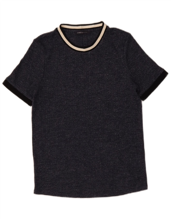 Tricou pentru femei Marks & Spencer Top UK 14 Medium Bleumarin Flecked