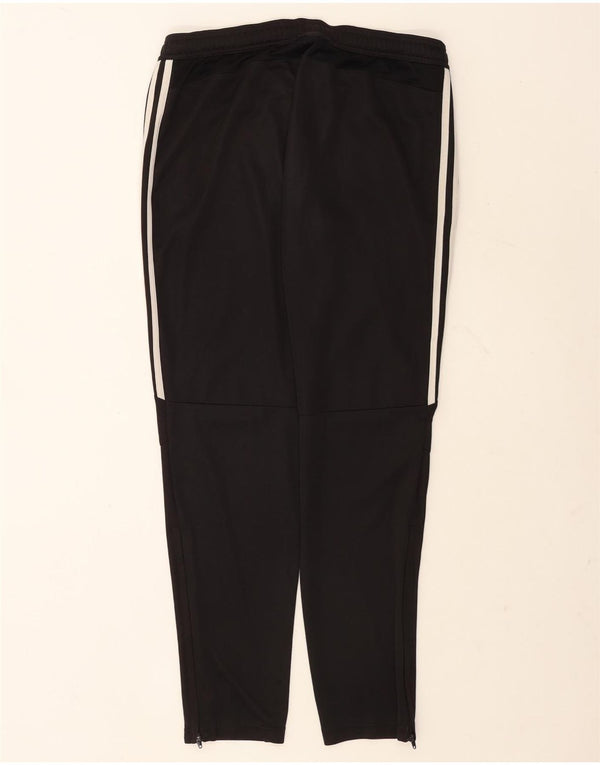 Pantaloni de trening Adidas pentru femei Marea Britanie 16/18 Poliester negru mare