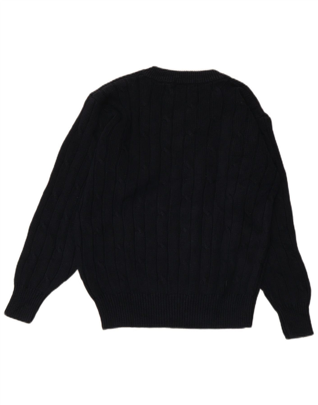 Pulover cu decolteu în V CONTE OF FLORENCE pentru femei UK 10 Mic bleumarin