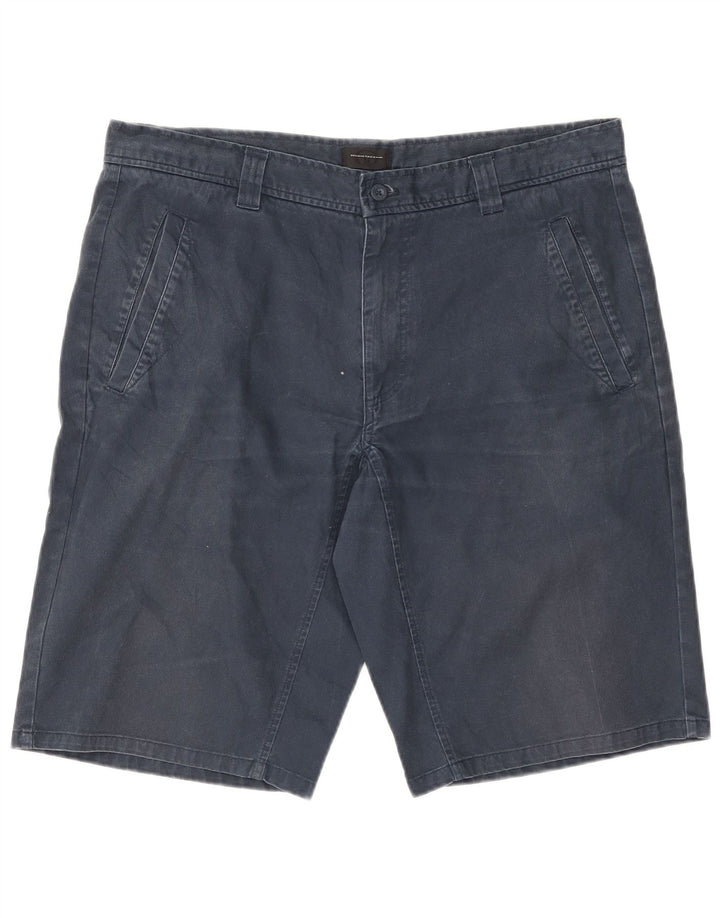 Sergio Tacchini Pantaloni scurți chino pentru bărbați EU 48 Medium W36 Bumbac bleumarin