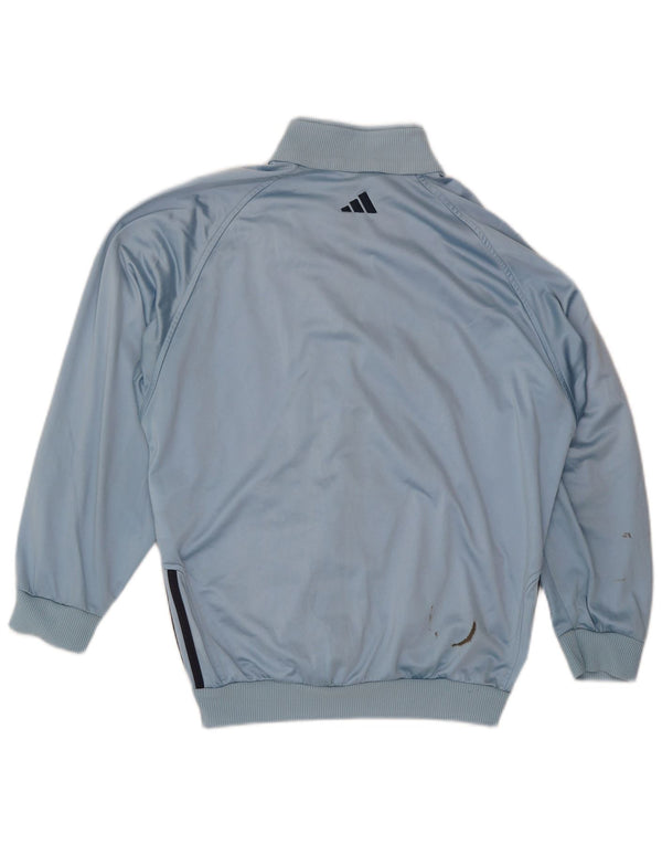 Jachetă de top pentru trening Adidas Loose Fit pentru bărbați UK 34/36 Small Blue