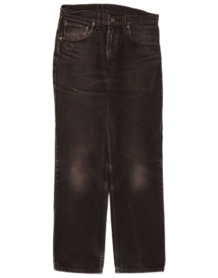 Blugi drepti pentru bărbați Levi's 516 W32 L30 bumbac negru