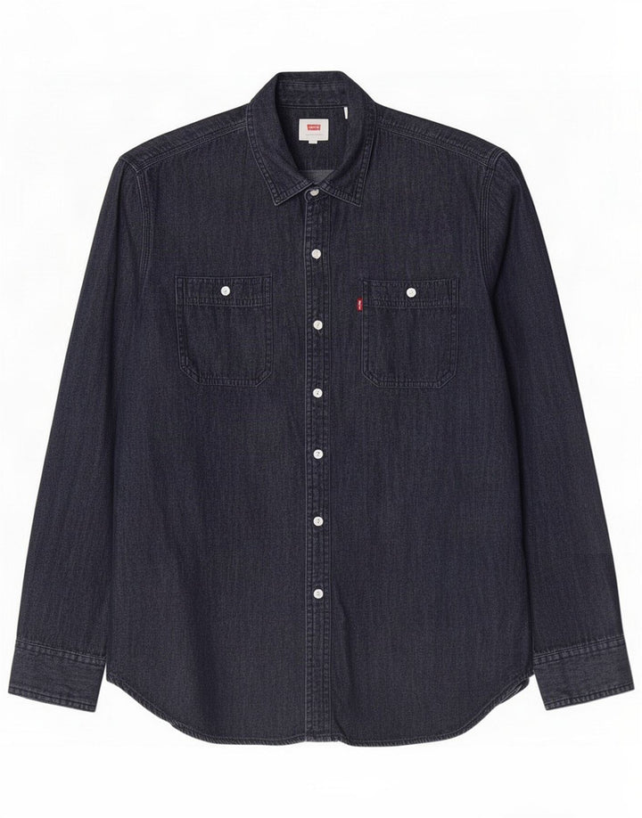 Camasa de denim pentru barbati Levi's, mare, bleumarin, bumbac