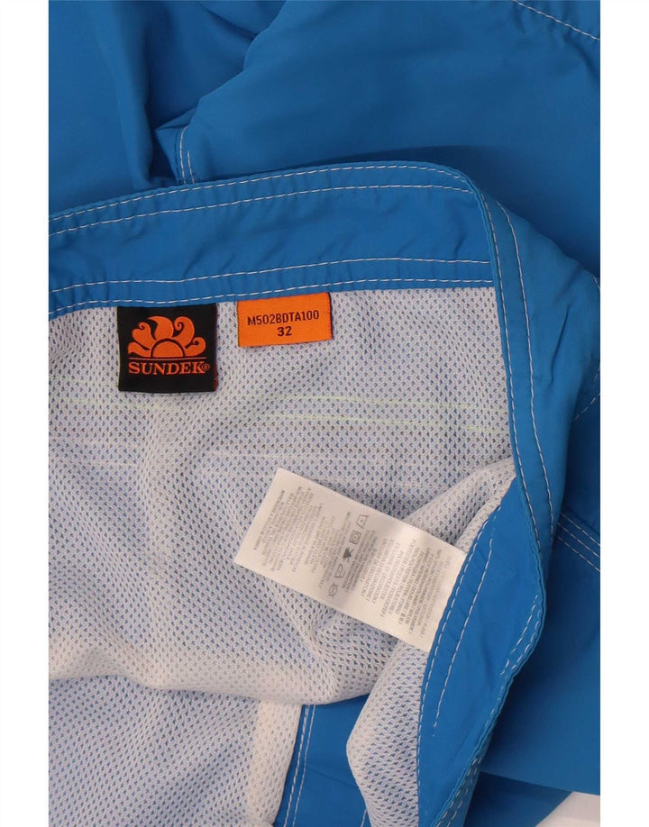 Sundek Pantaloni scurți de înot pentru bărbați, nailon, albastru mediu