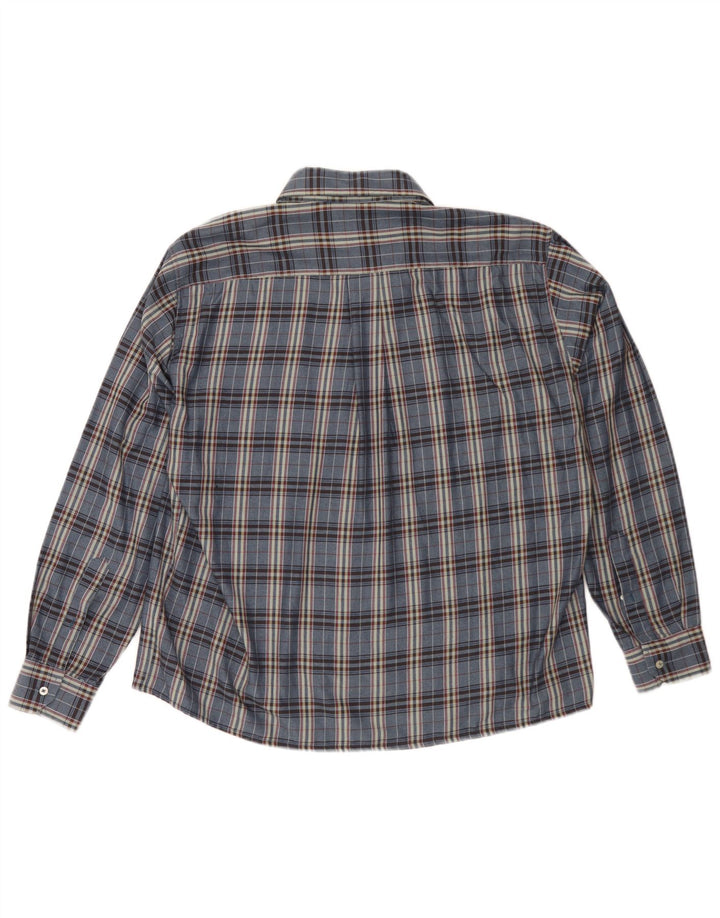 Cămașă de flanel pentru bărbați Goose & Gander IT 48 Medium Bleumarin Check