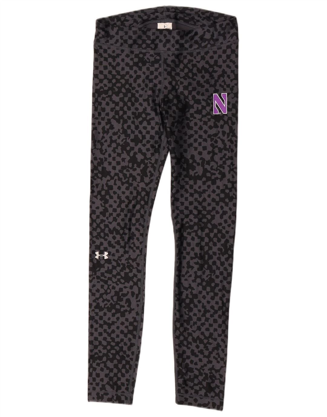 Leggings pentru femei Under Armour UK 12 Medium Gri Geometric Poliester