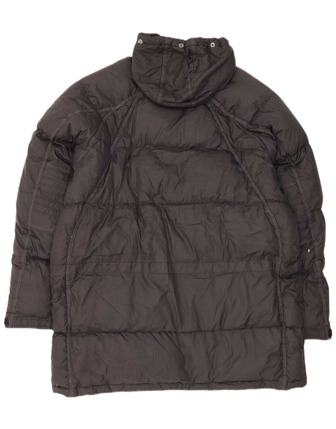 Palton căptușit cu glugă Nike pentru bărbați UK 44 2XL Poliester negru