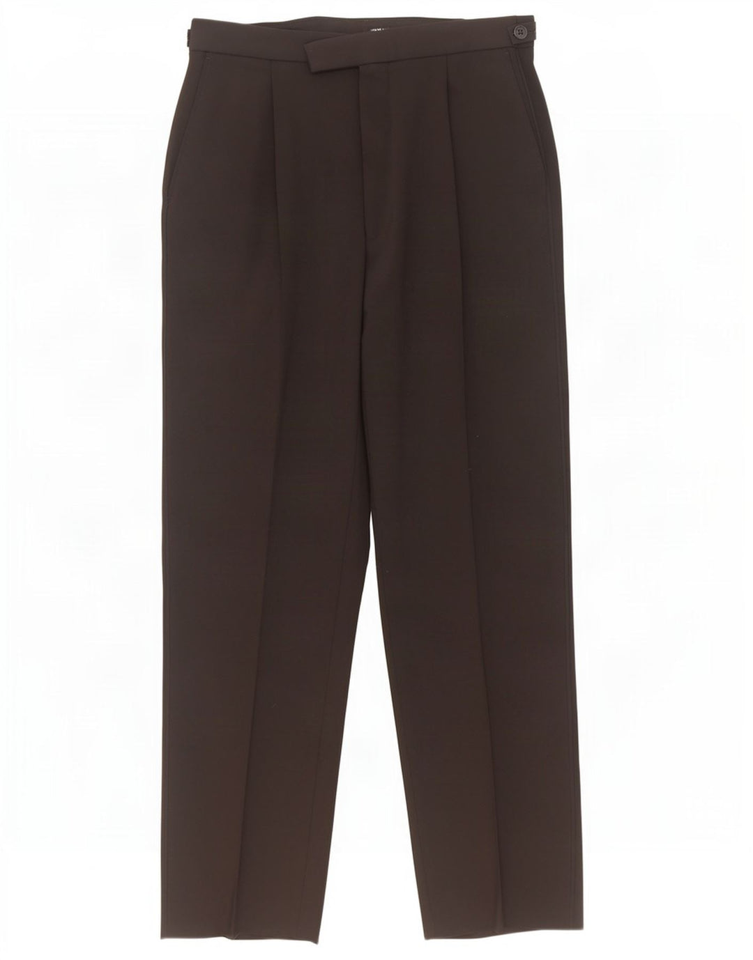 Pantaloni de costum pentru bărbați Marks & Spencer L32 L33 Poliester negru