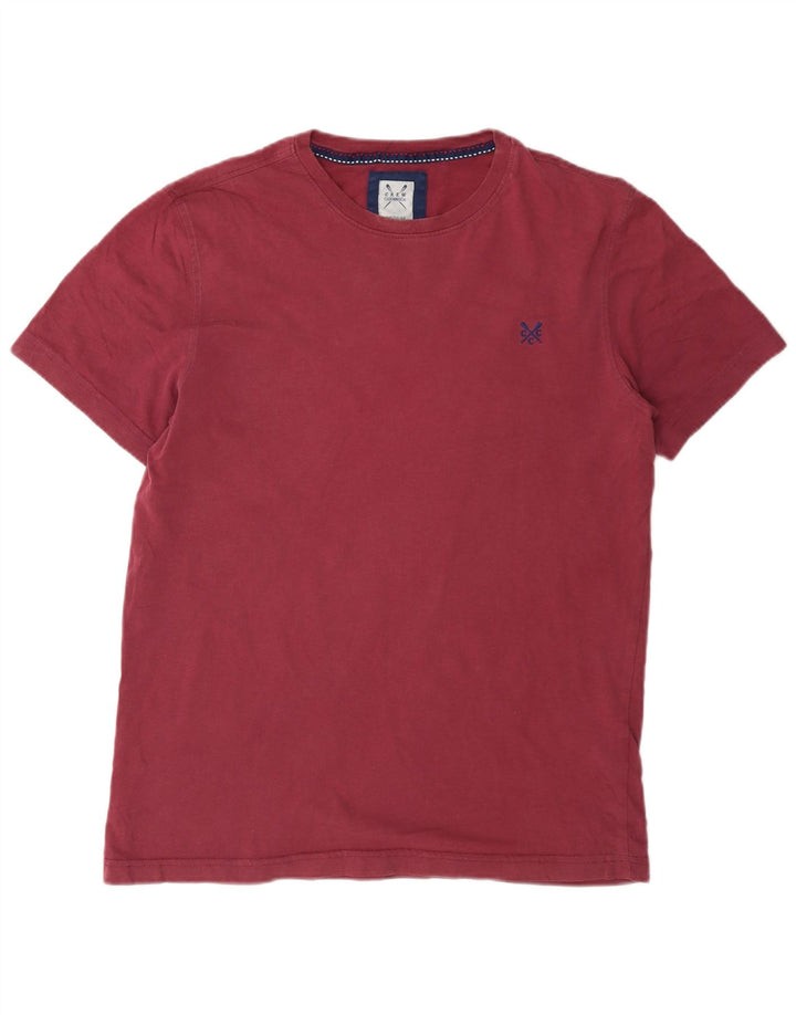 Crew Clothing Tricou pentru bărbați Top Medium Maroon Bumbac
