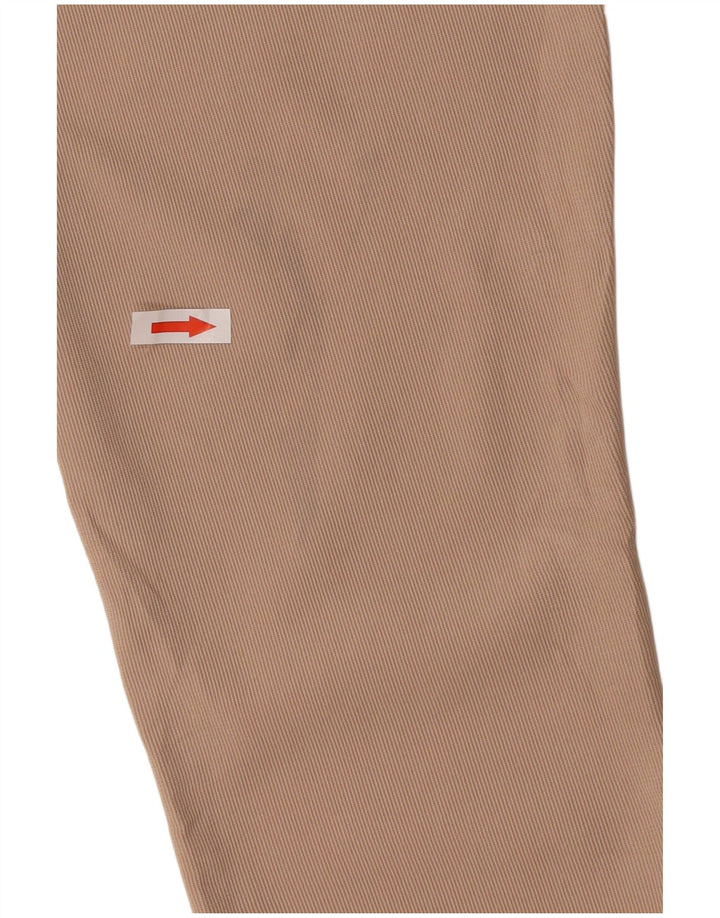 Leggings pentru femei Zara Medium L28 L30 Maro Poliester cu dungi