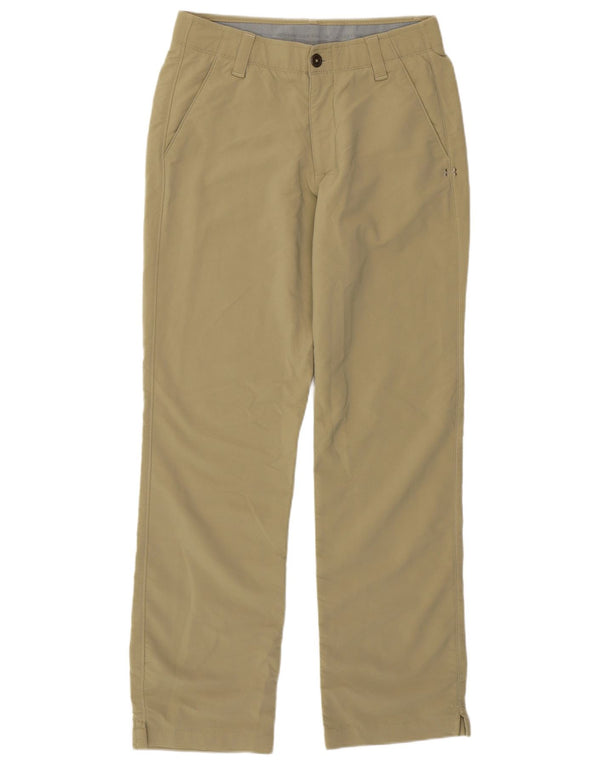 Pantaloni chino drepte pentru bărbați Under Armour W30 L30 verde