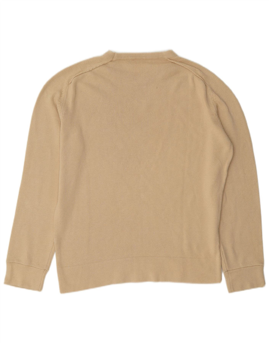 Pulover Calvin Klein pentru femei, cu formă obișnuită, cu gât crew, bej mediu, UK 12