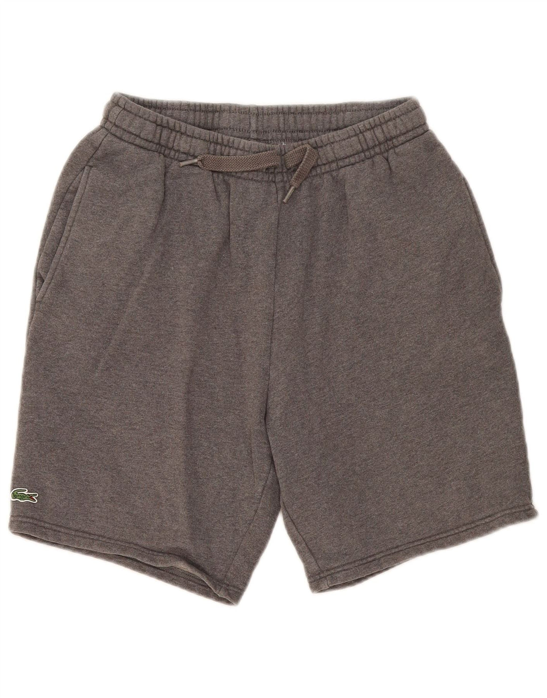 Pantaloni scurți sport pentru bărbați Lacoste Mărimea 4, bumbac cu pete gri medii