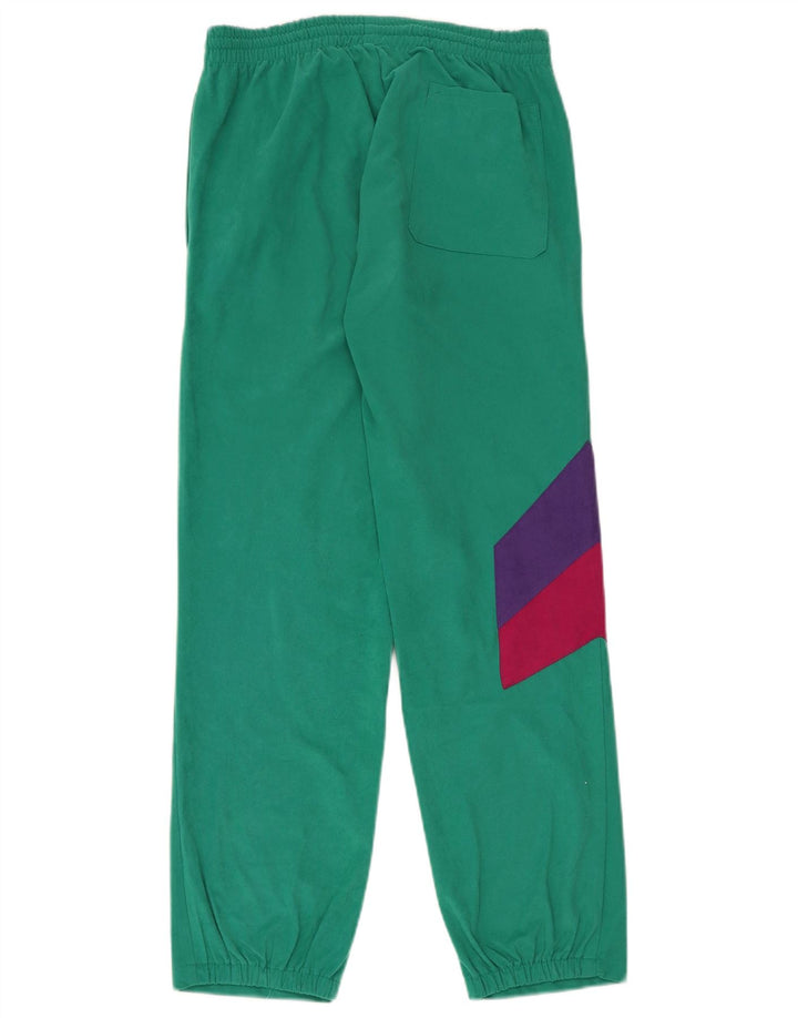 Trening Vintage pentru femei UK 14 Medium Green Colorblock Poliester