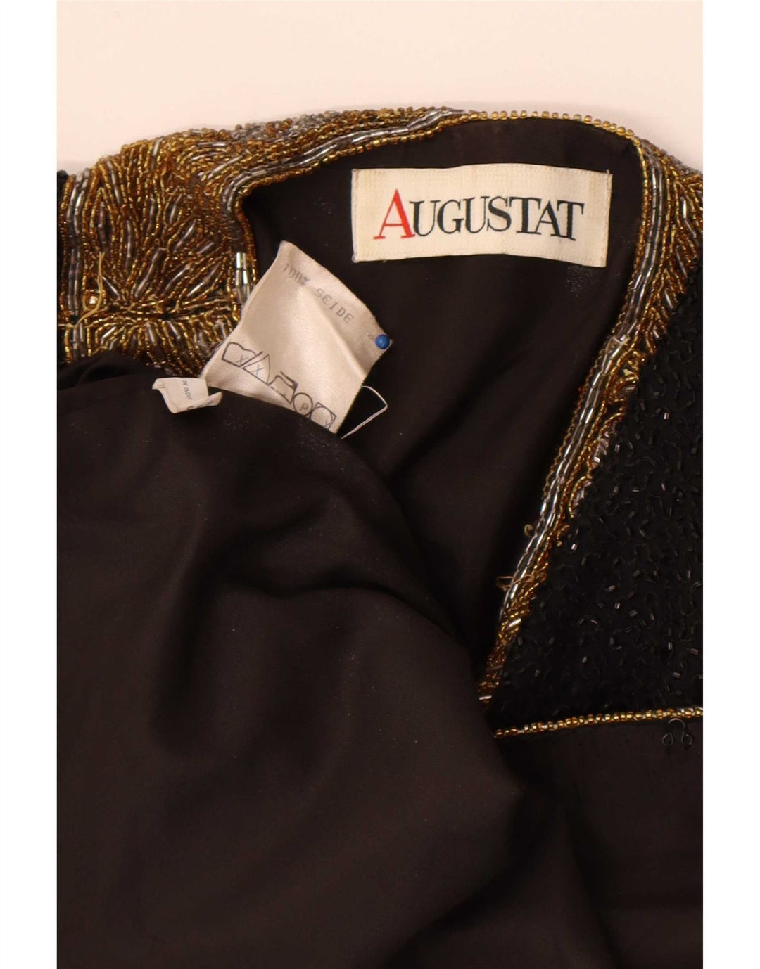 Jachetă pentru femei Augustat Blazer IT 42 Medium Black Colorblock Mătase