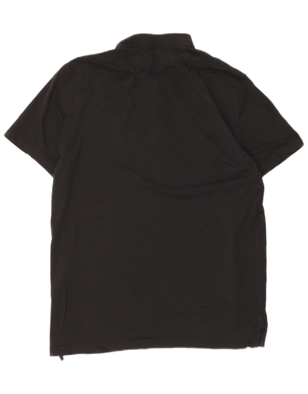 Tricou polo pentru bărbați All Saints, bumbac mediu negru