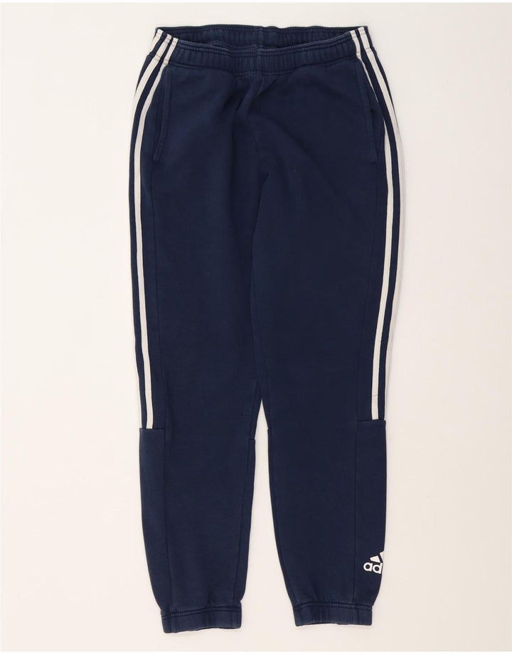 Pantaloni de trening pentru bărbați Adidas Pantaloni de jogging Medium Bleumarin
