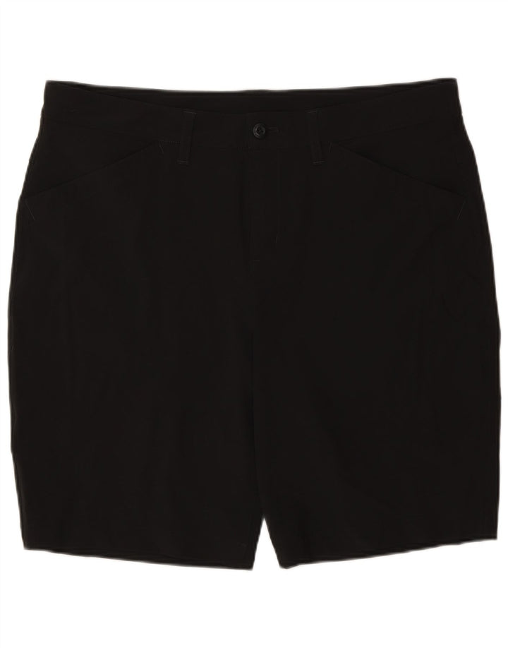 Pantaloni scurți casual pentru femei Eddie Bauer US 14 XL W34 Poliester negru