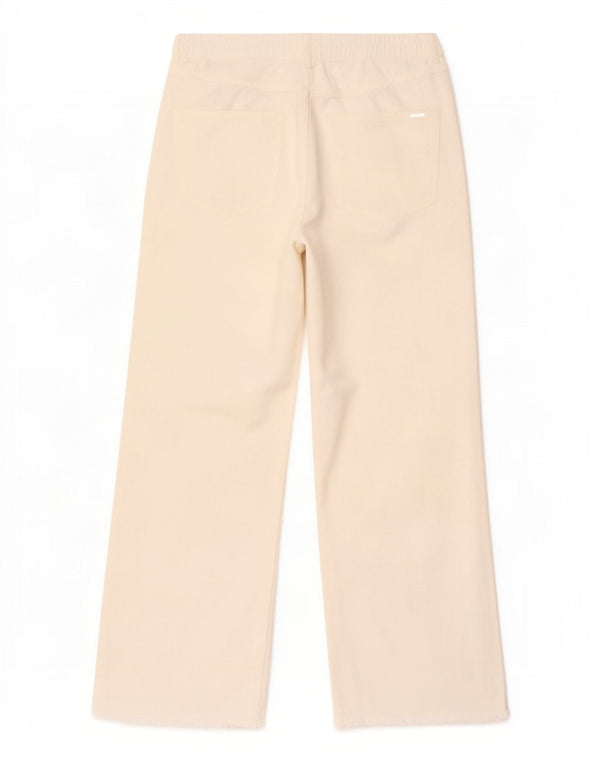 Massimo Dutti Blugi largi pentru femei cu talie înaltă EU 38 Mici W28 L26 alb